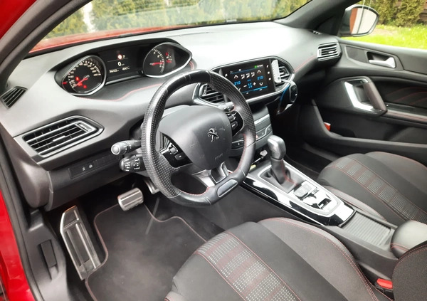 Peugeot 308 cena 59900 przebieg: 93563, rok produkcji 2017 z Wolsztyn małe 67